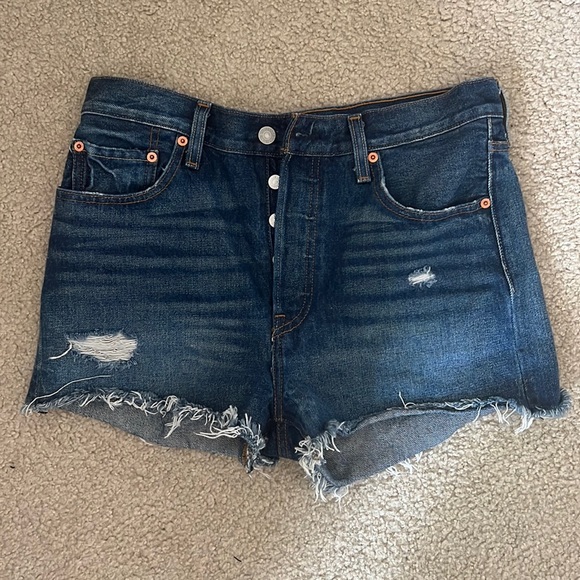 LEVIS 501 DENIM SHORT - Picture 1 of 2